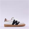 Wonders Nubia Gumsole Laced Trainer - White Leopard